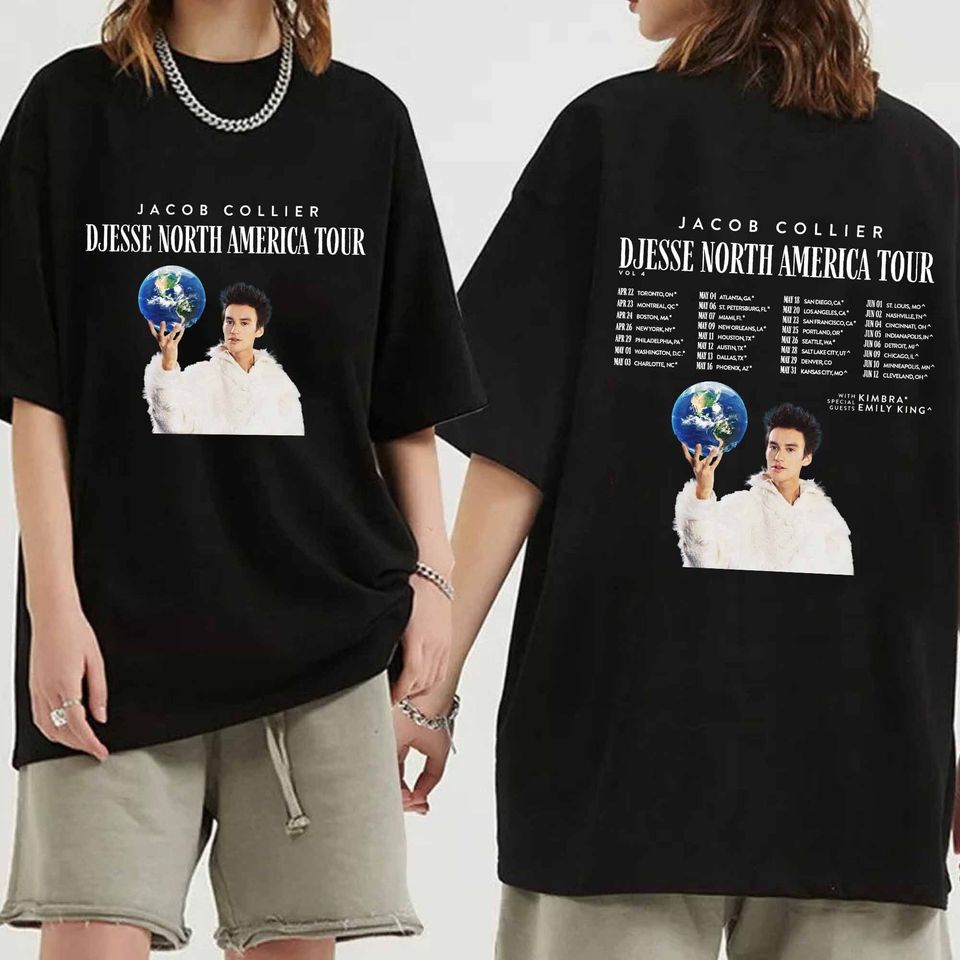 Jacob Collier Djesse North America Tour 2024 Shirt