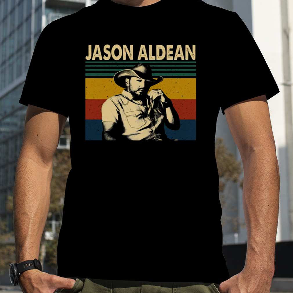 Jason Aldean Retro Shirt, Premium Shirt