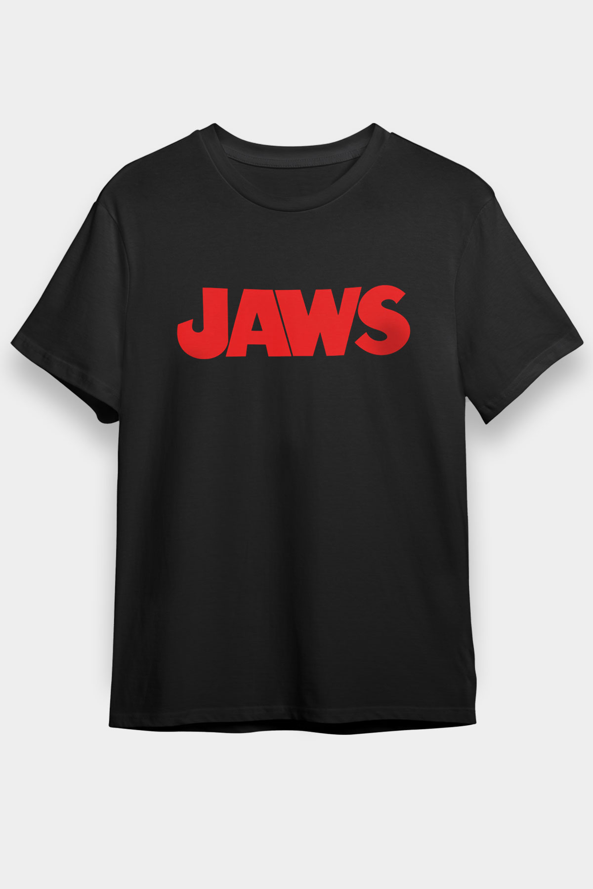 Jaws Siyah Unisex Graphic T-Shirt, Premium Shirt, Streetwear