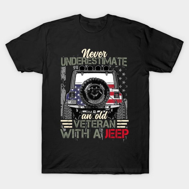 Jeep Veteran Grandpa T-Shirt July 4Th Tshirt, July 4Th Tee, Independence Premium Shirt