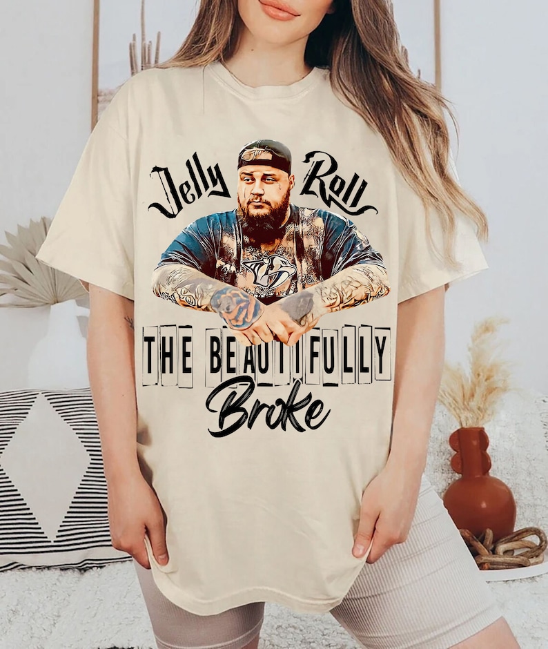 Jelly Roll Tour 2024 Shirt, Premium Shirt, Ablum Music Shirt, Fan Shirt, Tour Shirt