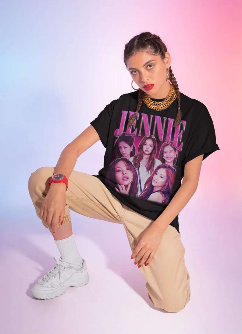 Jenniepink Group Kpop Shirt, Premium Shirt, Classic Style T-Shirts, Kpop Shirt