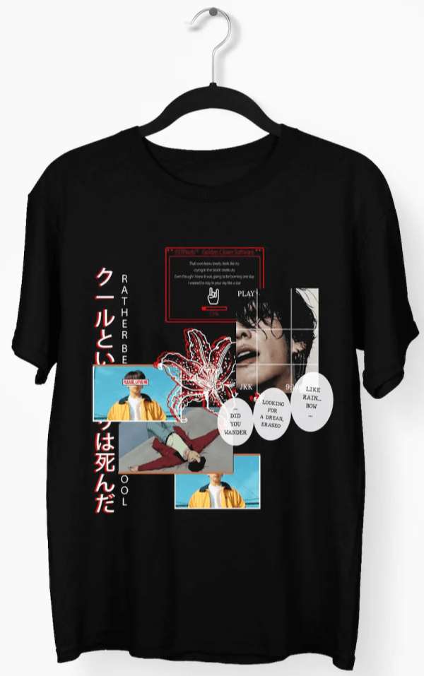 Jeon Jungkook Kpop Singer Shirt, Premium Shirt, Classic Style T-Shirts, Kpop Shirt