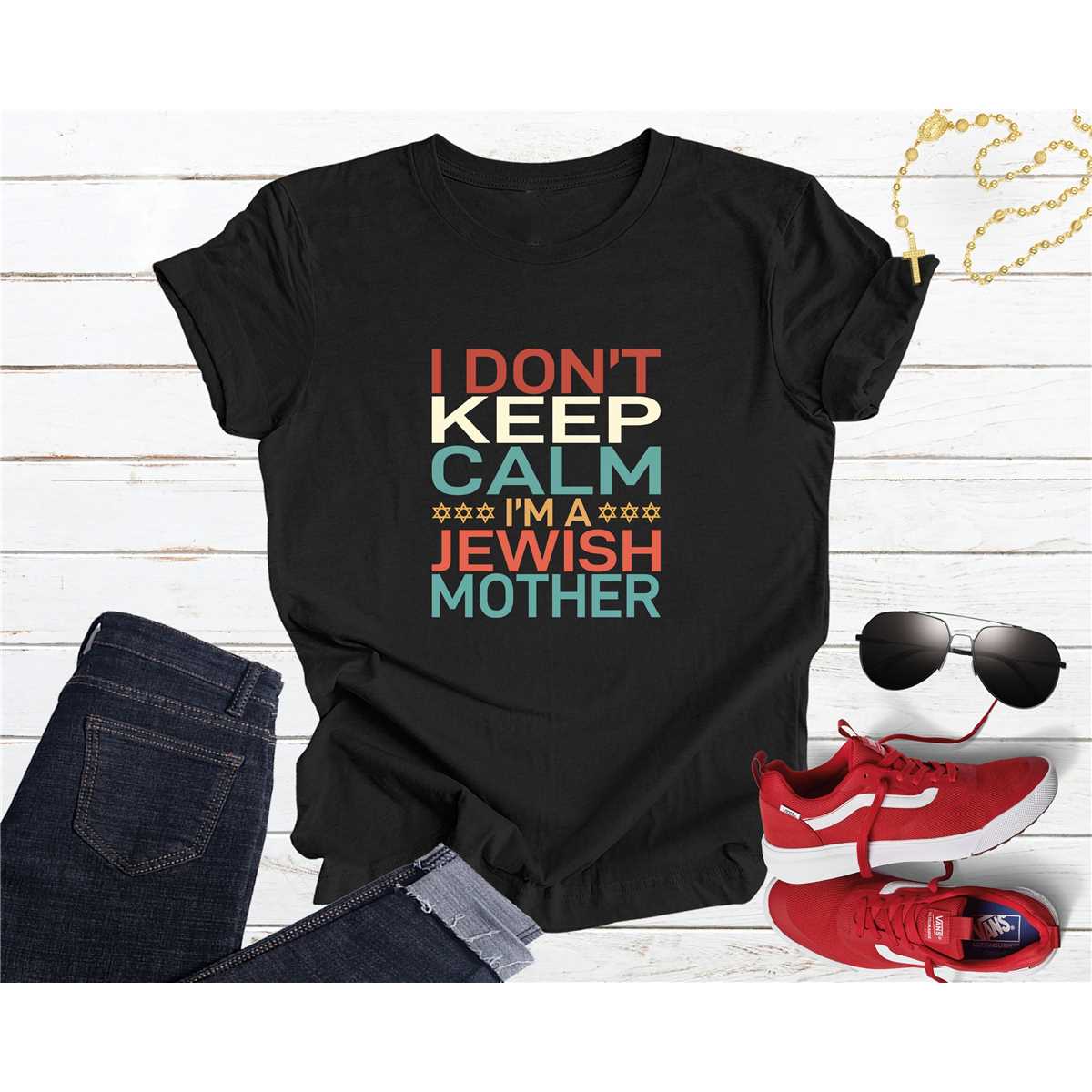 Jewish Mom T-Shirt, Mom Shirt, Mama T- Shirt, Premium Shirt