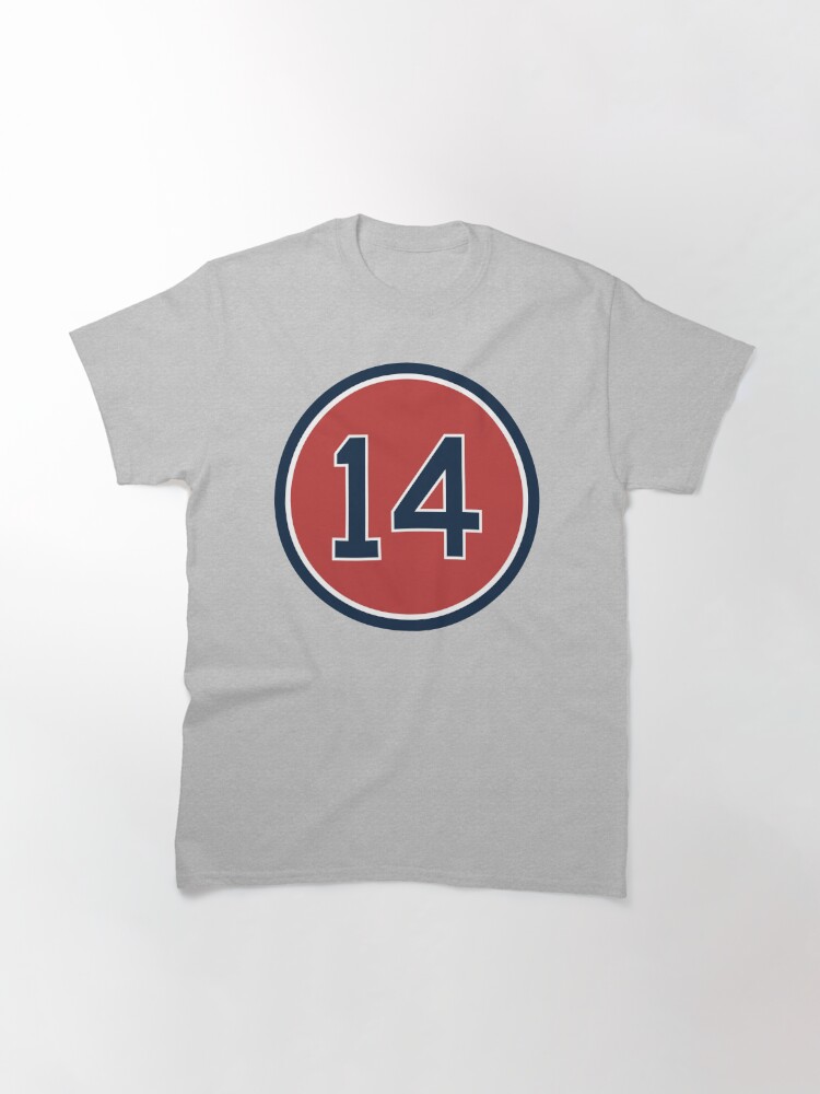 Jim Rice #14 Jersey Number Classic T-Shirt July 4Th Tshirt, July 4Th Tee, Independence Premium Shirt