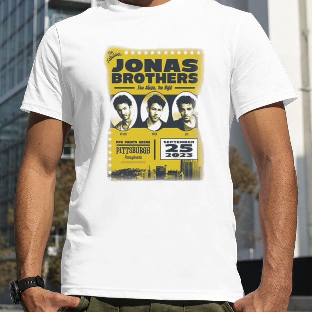 Jonas Brothers September 25 Pittsburgh Shirt, Premium Shirt