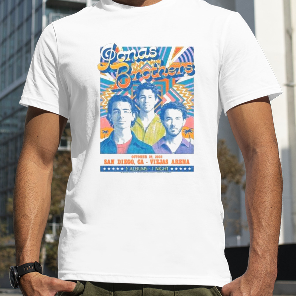 Jonas Brothers Viejas Arena San Diego Ca Oct 28 Shirt, Premium Shirt