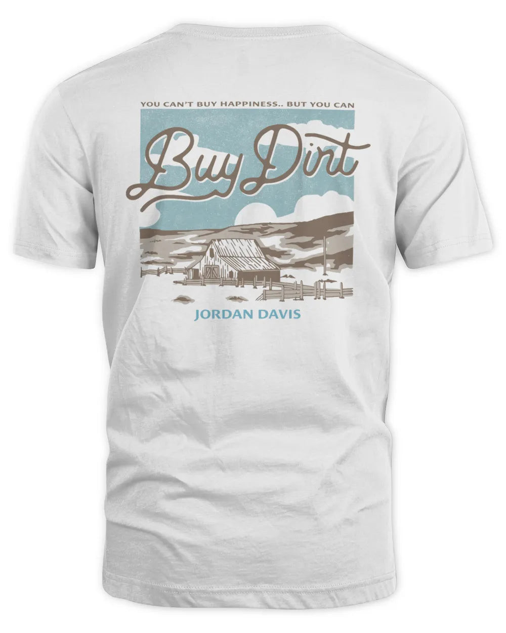 Jordan Davis Merch Ivory Buy Dirt Scenic Shirt, Premium Shirt