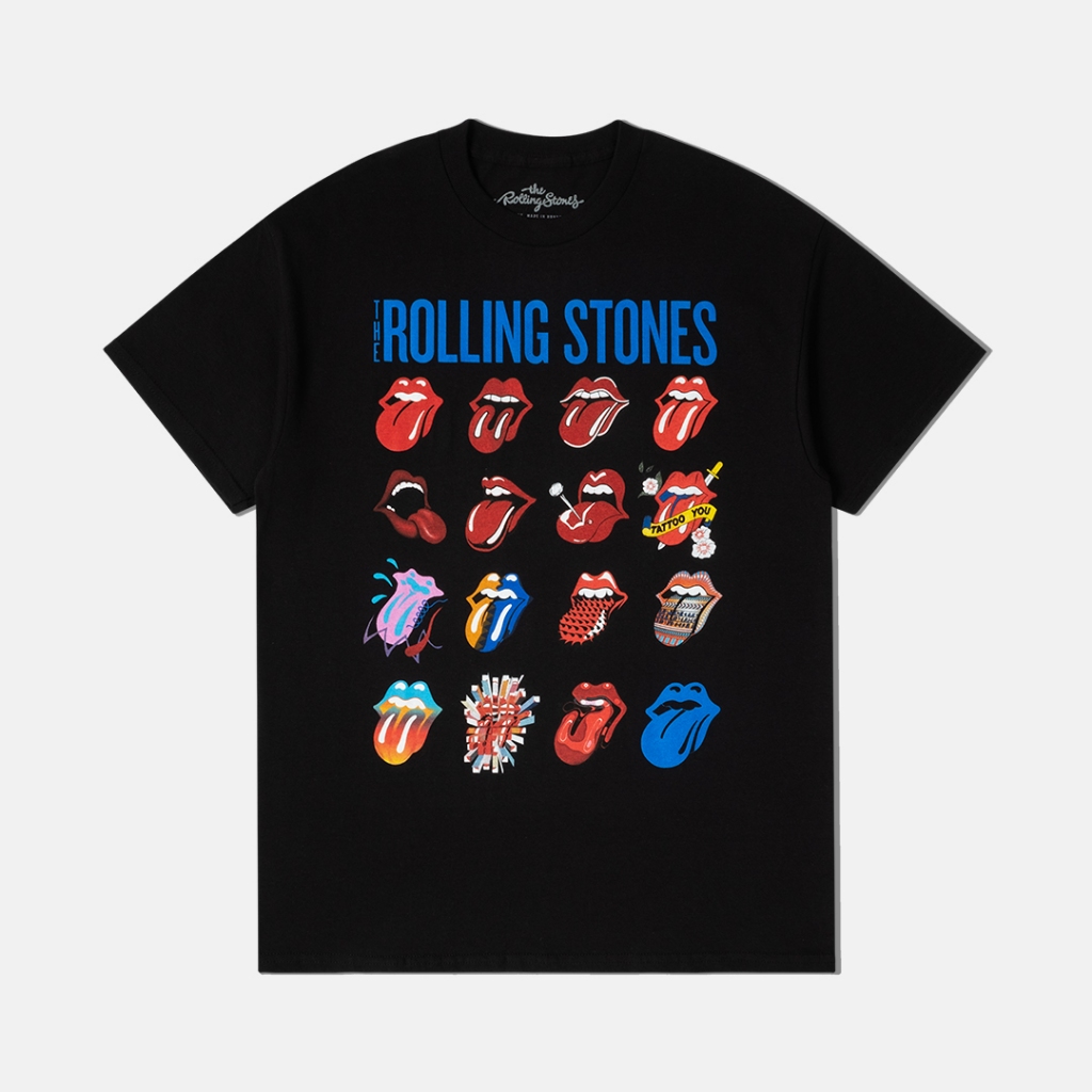 Jual The Rolling Stones - Logo Evolution Shirt, Premium Shirt, Ablum Music Shirt, Fan Shirt, Tour Shirt