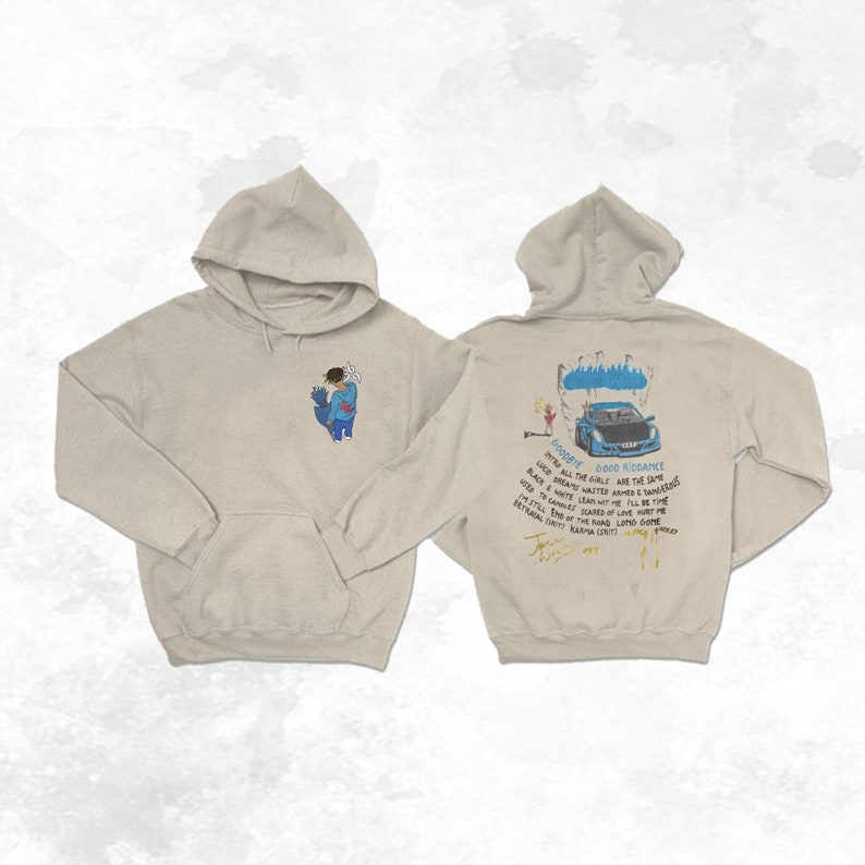 Juice Wrld T-Shirt, Goodbye Good Riddance Album Hoodie