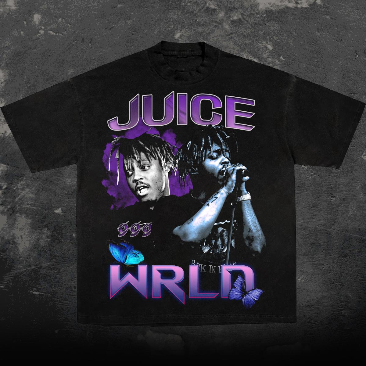Juice Wrld Vintage Shirt, Music Shirt, Rapper Shirt, Classic Style T-Shirts