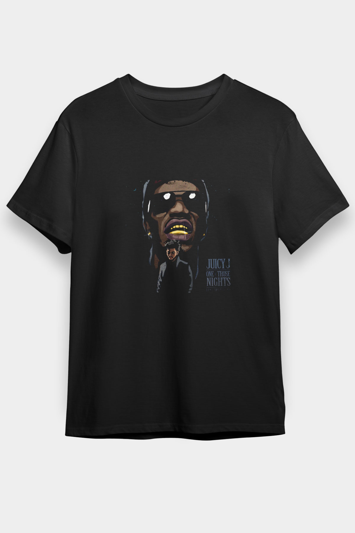 Juicy J Unisex Black Graphic T-Shirt, Premium Shirt, Streetwear