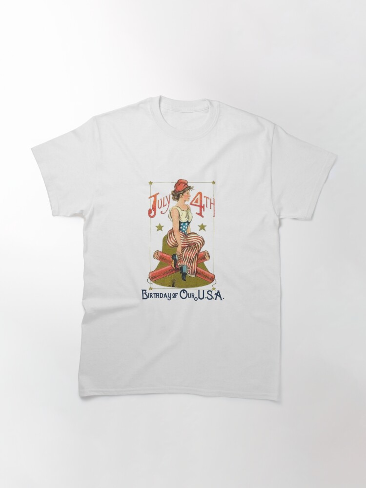 July 4Th Birthday Of Our Usa! - Usa Pride For 4Th Of July Classic T-Shirt July 4Th Tshirt, July 4Th Tee, Independence Premium Shirt