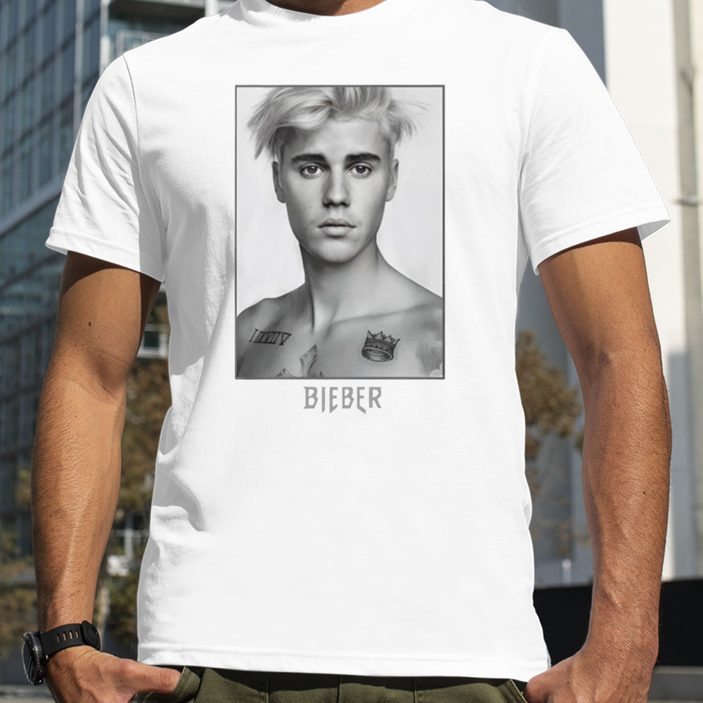 Justin Bieber Crew Neck Boxy Shirt, Premium Shirt