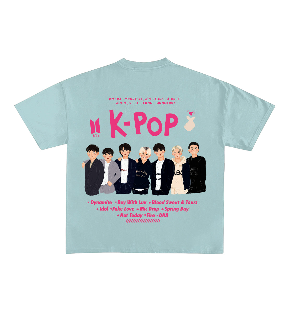 K Pop Bts Shirt, Kpop Shirt, Classic Style Shirt, Kpop Shirt