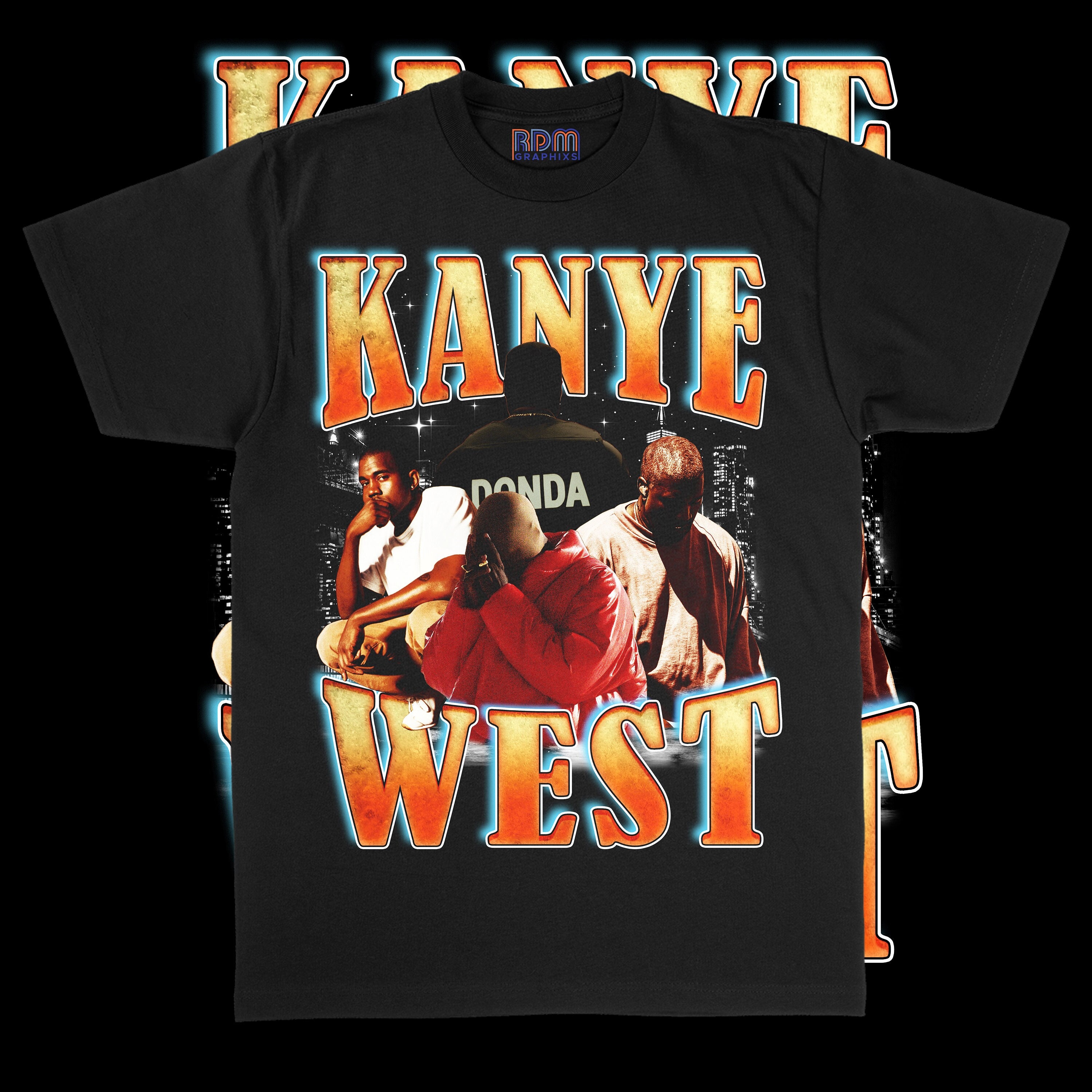 Kanye West 90S Retro Rap Shirt, Fan Shirt, Classic Style Shirt