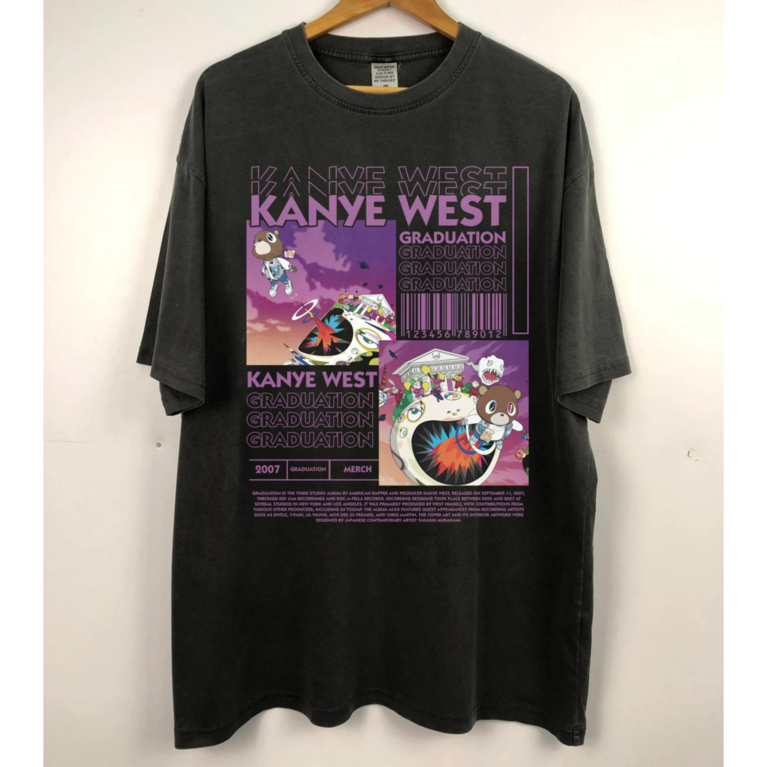 Kanye West Shirt, Kanye West Album Graphic Tshirt, Rapper Kanye West Shirt