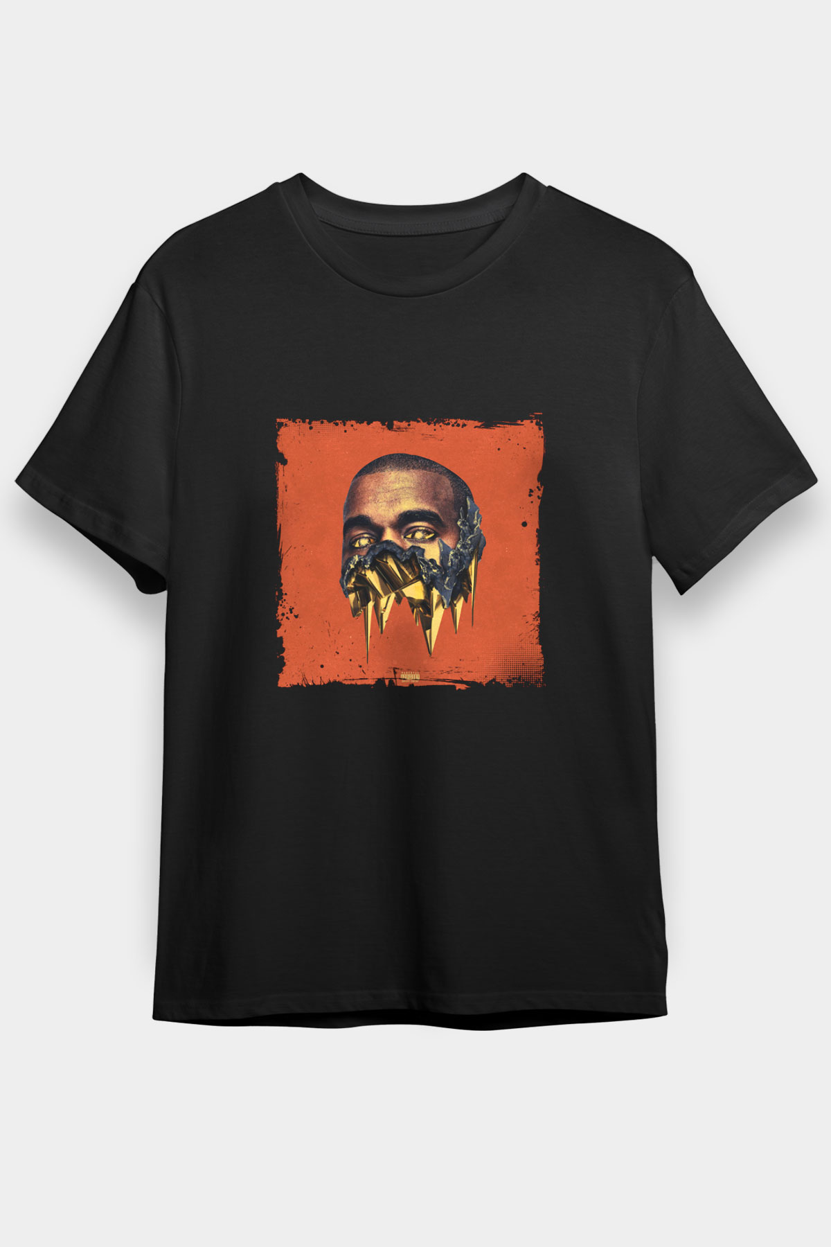 Kanye West Unisex Black Graphic T-Shirt, Premium Shirt, Streetwear