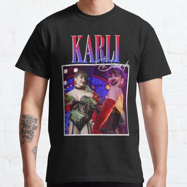 Karli Dinardo Moulin Rouge Broadway Movie Actress Shirt