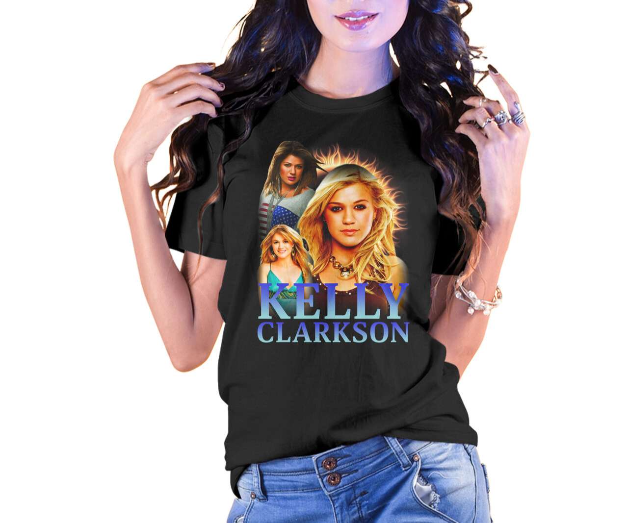 Kelly Clarkson Vintage Retro Shirt, Premium Shirt, Retro Music Shirt, Classic Style T-Shirts