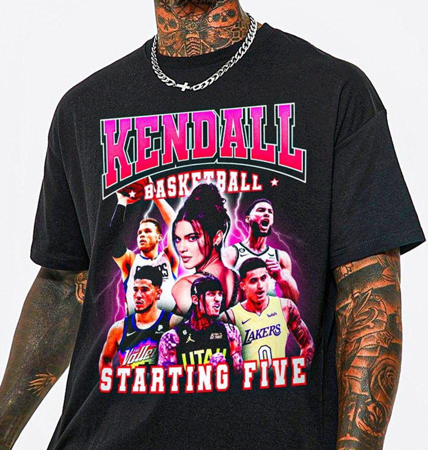 Kendall Jenner Starting Five T-Shirt, Kendall Jenner Shirt