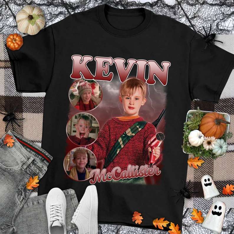 Kevin Mccallister Home Alone Movie Shirt, Premium Shirt