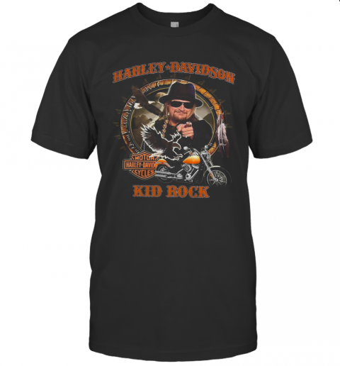 Kid Rock Harley Davidson T-Shirt, Premium Shirt