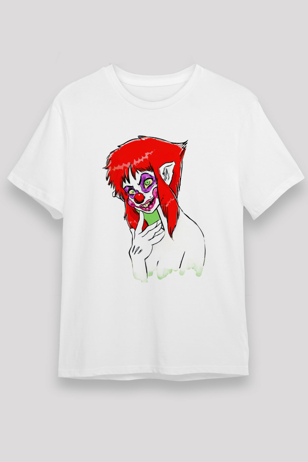 Killer Klowns From Outer Space White Unisex Graphic T-Shirt, Premium Shirt, Streetwear