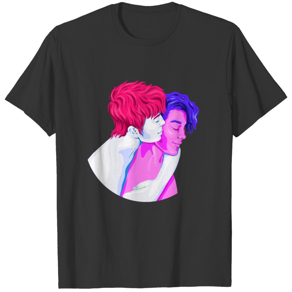 Kissing Men Lgbt Csd Pride Month T Shirts