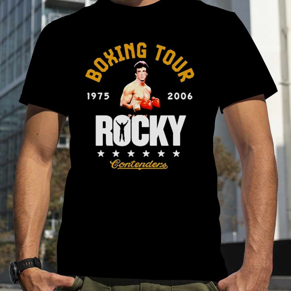 Kyle T Boxing Tour Rocky Shirt, Classic Style T-Shirts, Tour Shirt