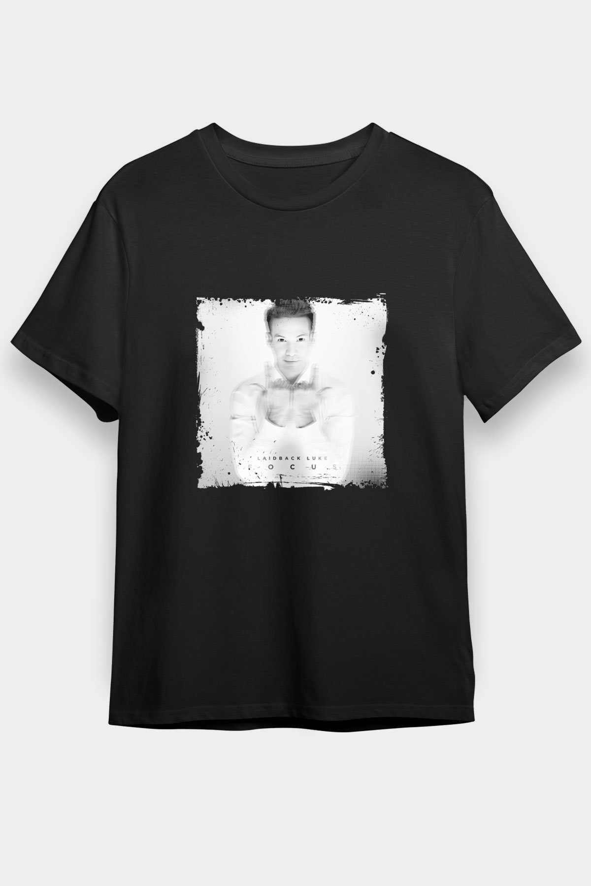 Laidback Luke Unisex Black Graphic T-Shirt, Premium Shirt, Streetwear