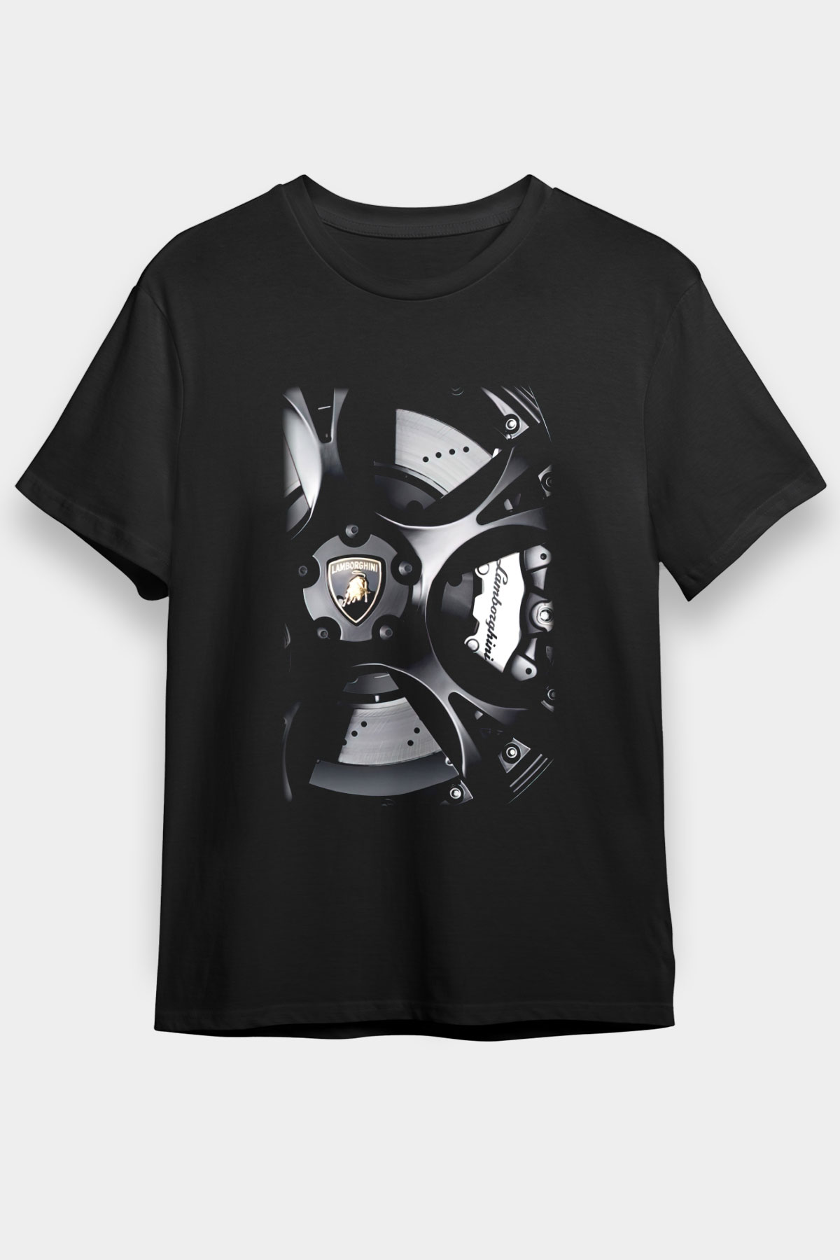 Lamborghini Siyah Unisex Graphic T-Shirt, Premium Shirt, Streetwear