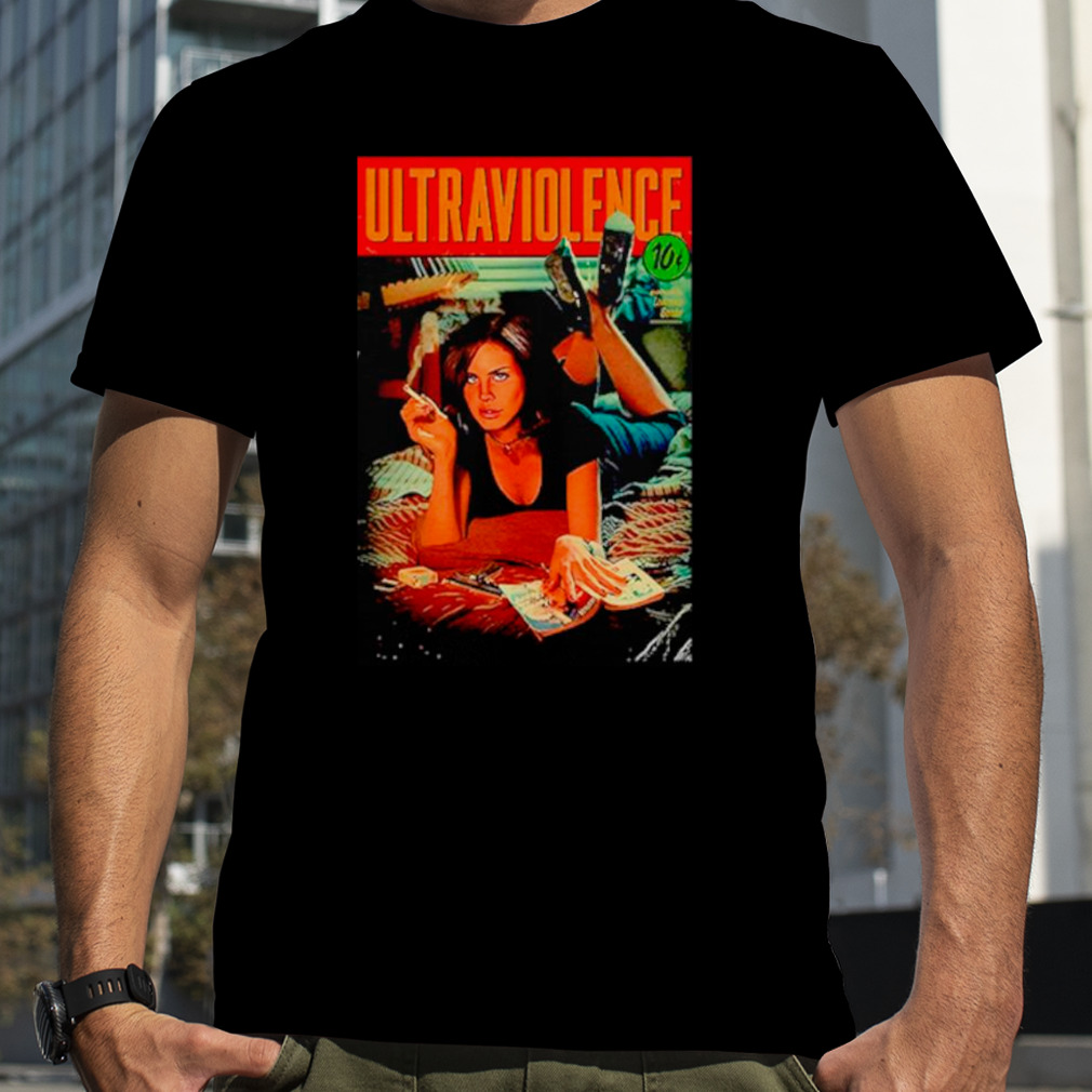 Lana Del Rey Ultraviolence Pulp Fiction Parody Shirt, Premium Shirt