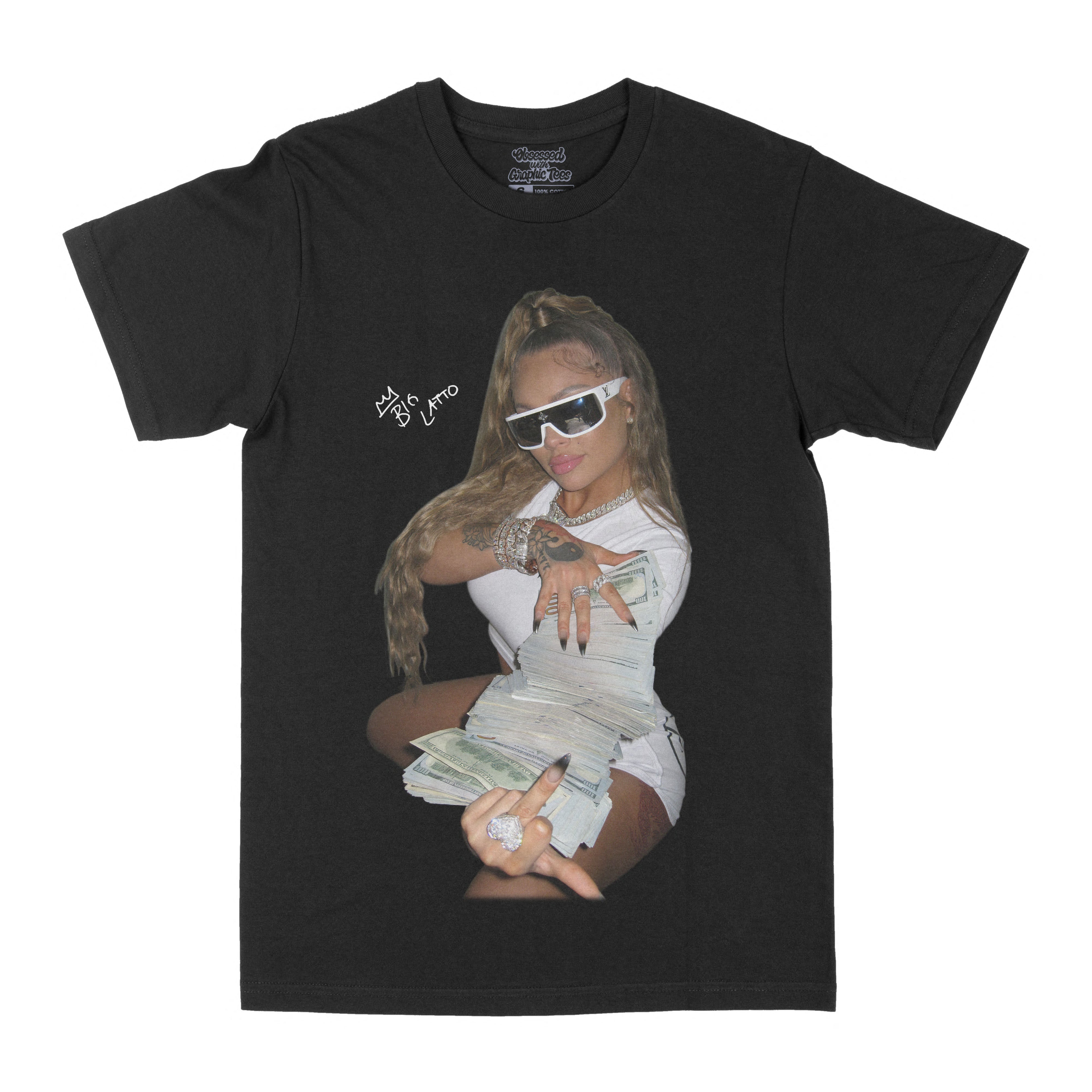 Latto Racked Up Shirt, Fan Shirt, Classic Style Shirt