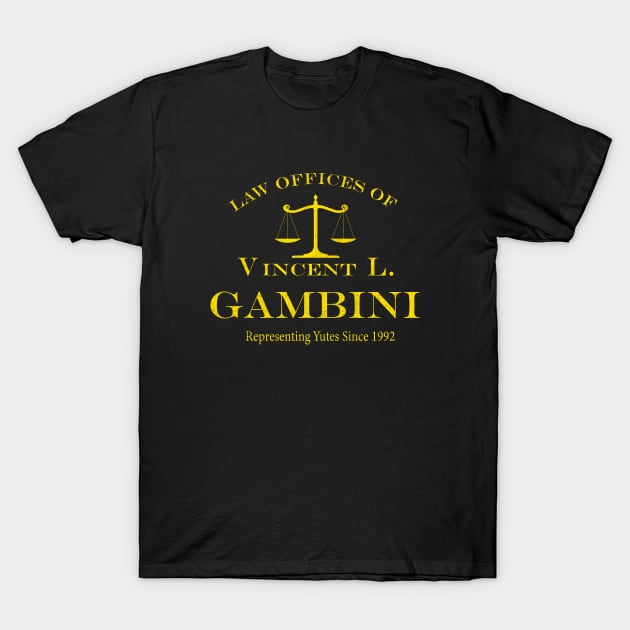 Law Offices of Vincent L Gambini - vintage logo T-Shirt
