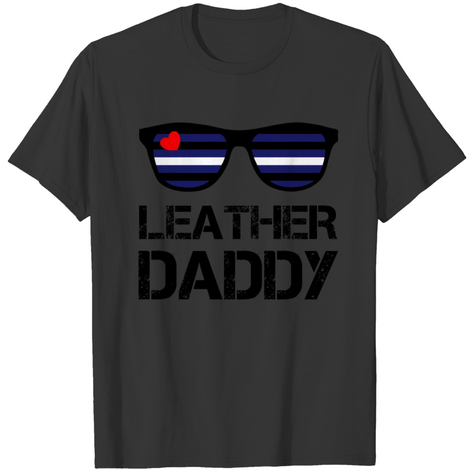 Leather Daddy Lgbt Gay Pride T Shirts