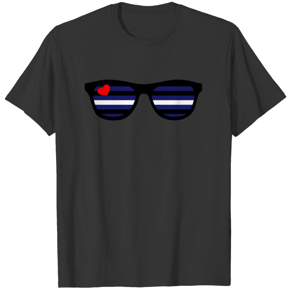 Leather Sunglasses Lgbt Gay Pride T Shirts