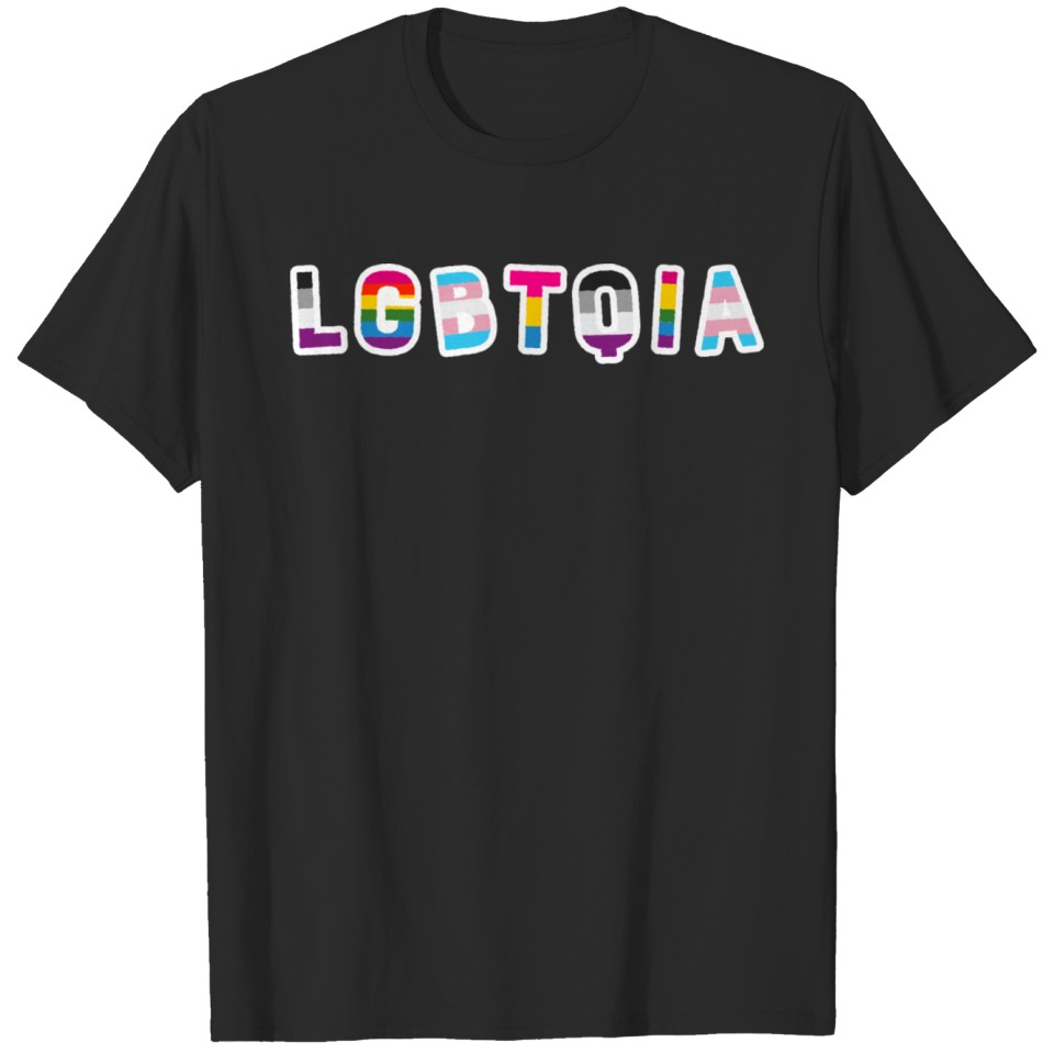 Legtqia Lgbt Pride Gey Lesbian Equality Gender T-Shirt