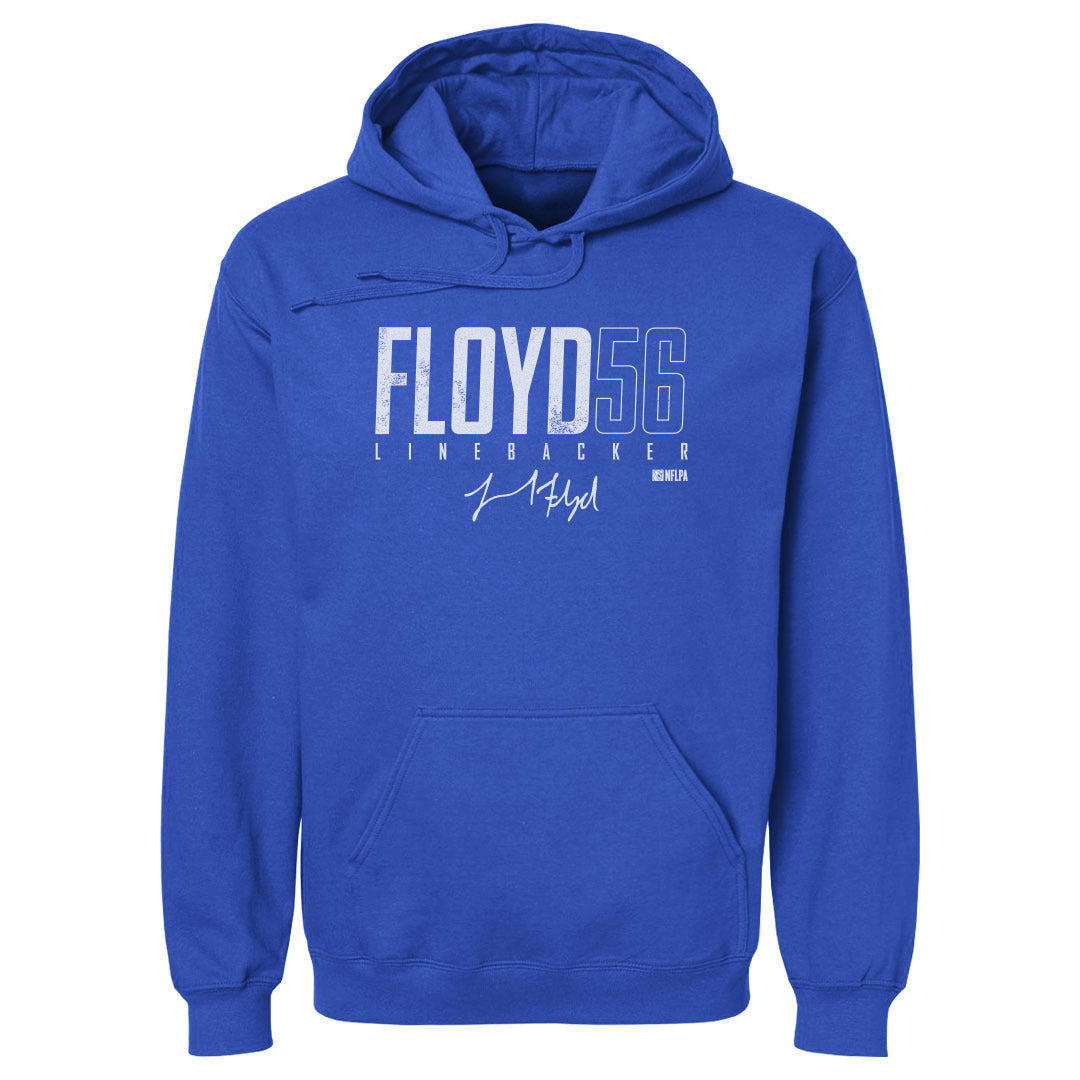 Leonard Floyd Buffalo Elite Wht Hoodie
