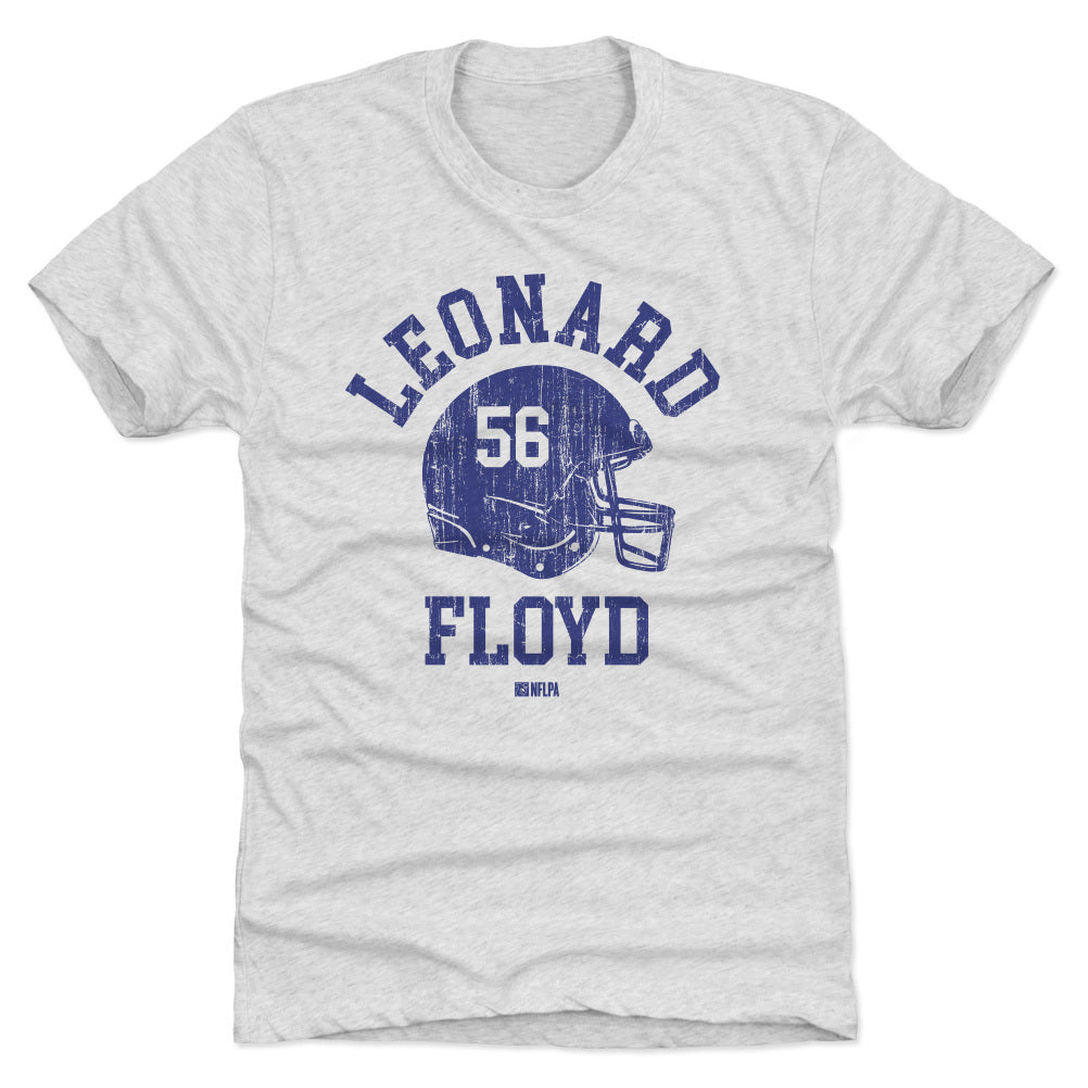 Leonard Floyd Buffalo Helmet Font T-Shirt