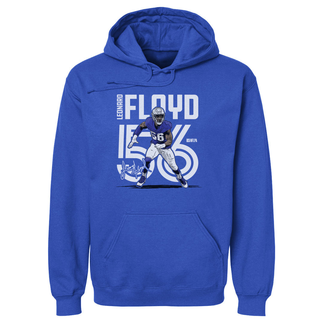 Leonard Floyd Buffalo Inline Wht Hoodie