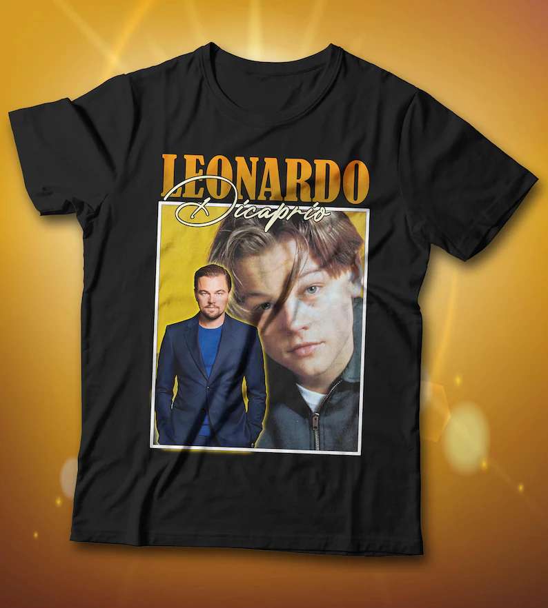 Leonardo Dicaprio American Actor Shirt, Premium Shirt