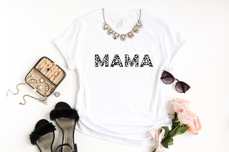Leopard Mama Shirt, Mom Shirt, Mama Shirt, Shirt For Mom 19