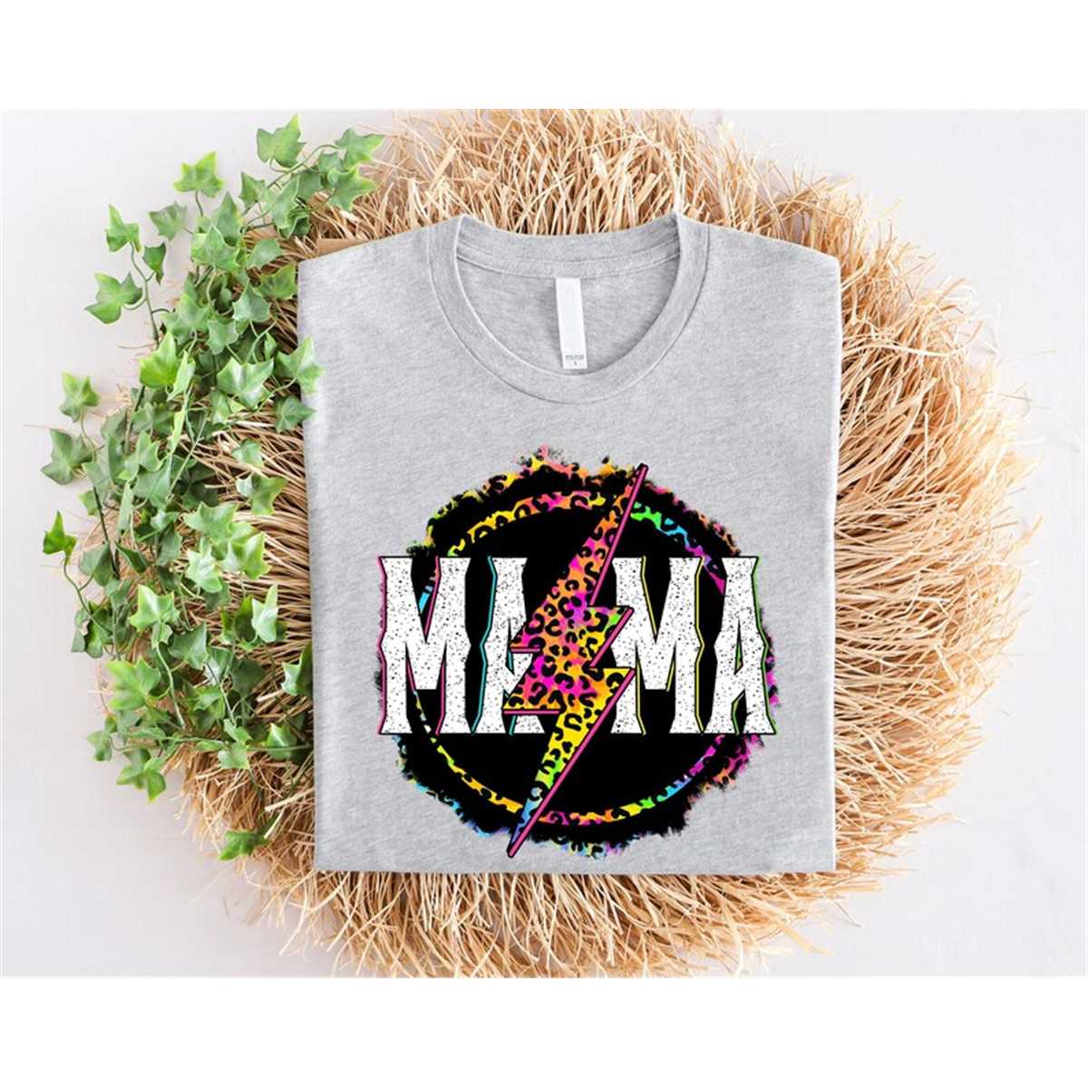 Leopard Mama T-Shirt, Mom Shirt, Mama Shirt, Mother'S Day Gift