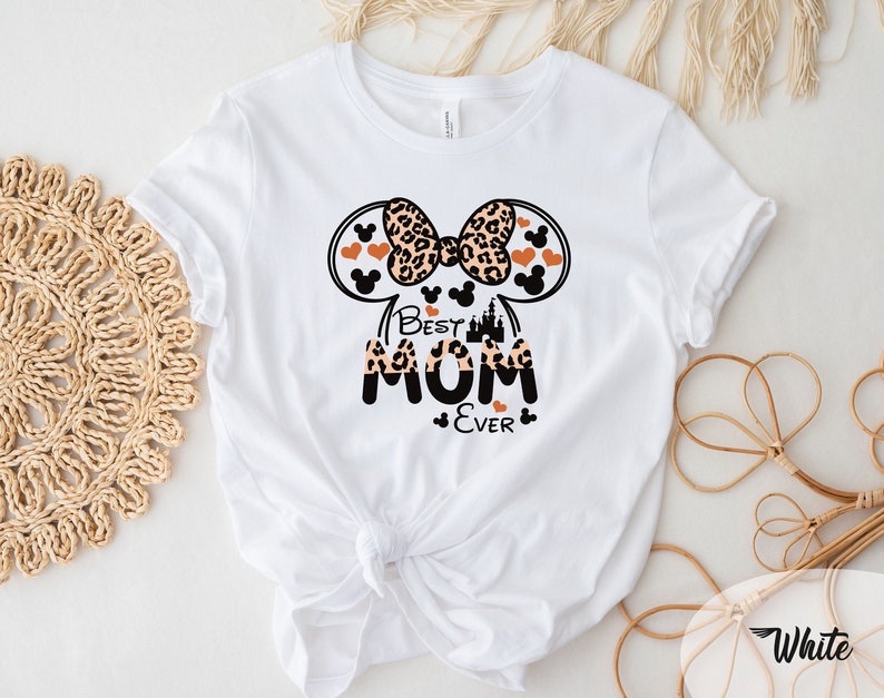 Leopard Mom T-Shirt, Mom Shirt, Mama T- Shirt, Premium Shirt