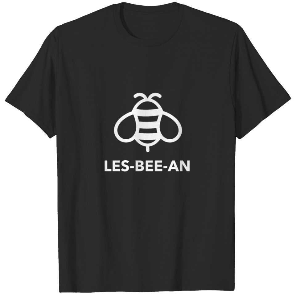 Lesbian Bee Tshirt Cute Lgbt Motif Gift T-Shirt