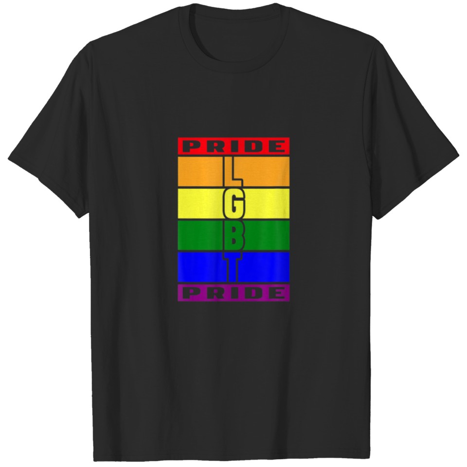 Lesbian Gay Transgender Rainbow Flag Lgbt Pride Mo T-Shirt