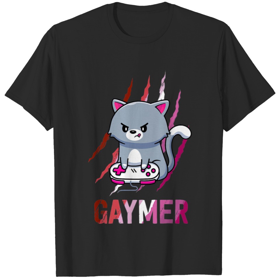 Lesbian Gaymer Geek Pride Lgbt Video Game Lovers T-Shirt
