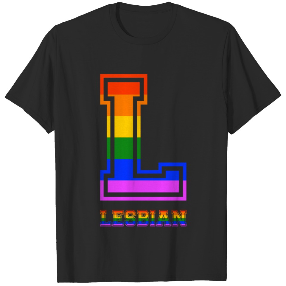 Lesbian Lgbt Gay Pride Rainbow Csd T-Shirt