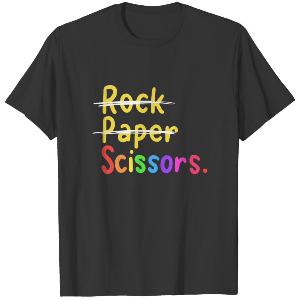 Lesbian Lgbt Pride Lesbian Scissor Rainbow Flag T Shirts